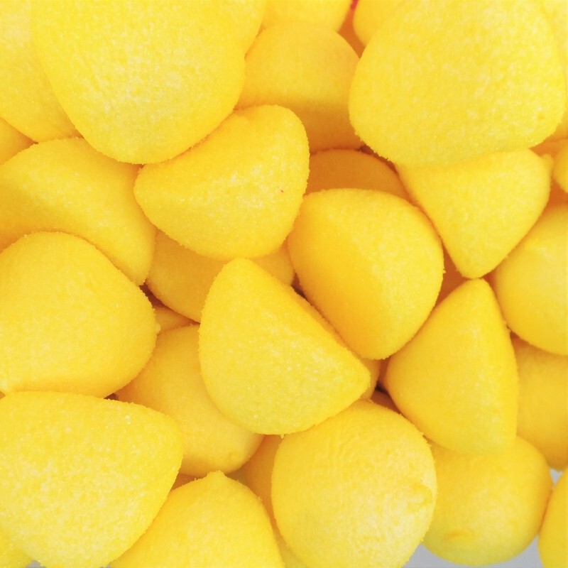 Guimauve balle de golf Banane vrac 100g