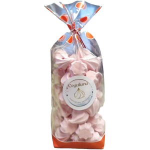 Mini meringue fraise bonbon