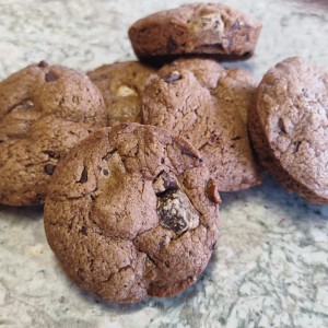 sablé cookies tout chocolat