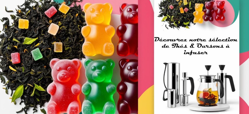 image thé & oursons à infuserceguiluna